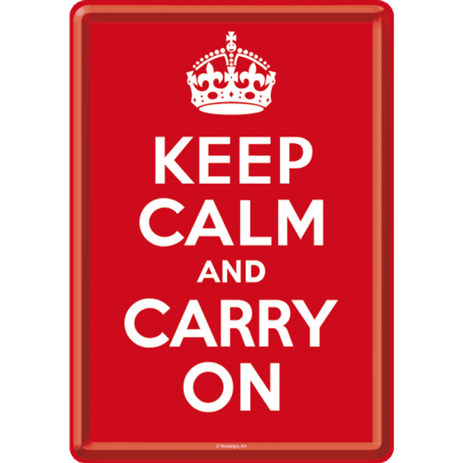 Hovedbilde Keep Calm & Carry On