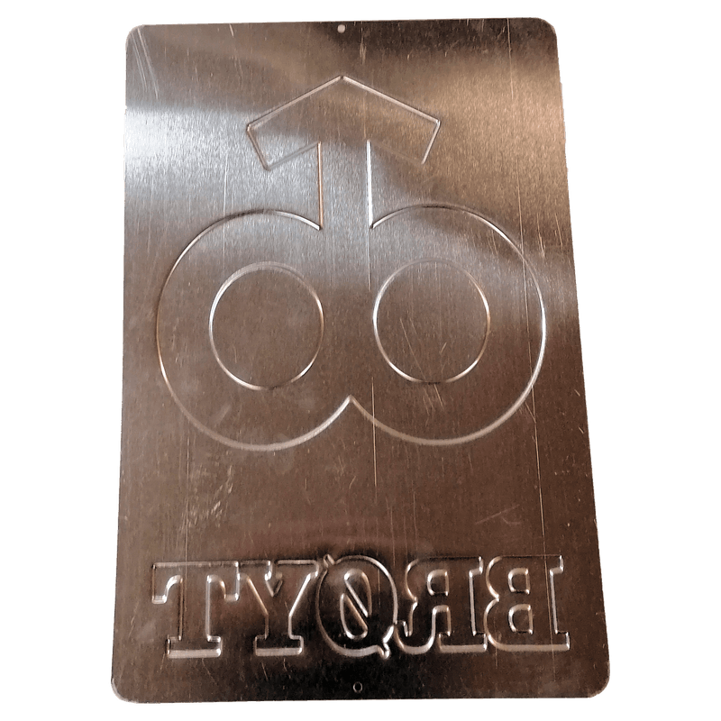 Brøyt Logo Vintage A4