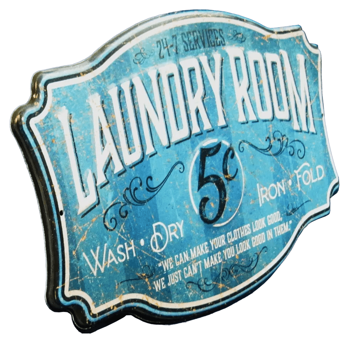 Laundry Room Wash Dry Iron Fold